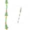 Crystal Lane DIY 7" Green Christmas Tree Designer Holiday Glass Bead Strand